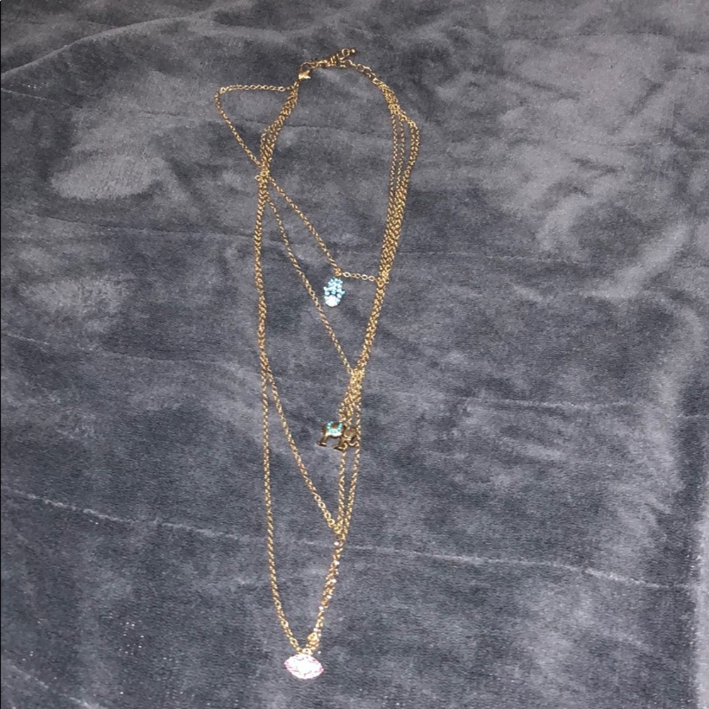 Layered necklace